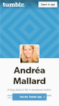 Mobile Screenshot of andreamallard.com